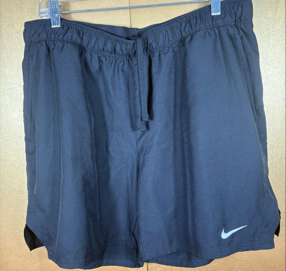 Nike Dry Fit men’s stretch black activewear shorts size XXL